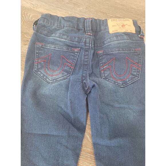True Religion Boot Cut Girls Denim Jeans‎ size 6X #r - Picture 4 of 5